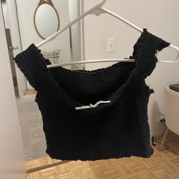 Black Ripped Top - Picture 2 of 3